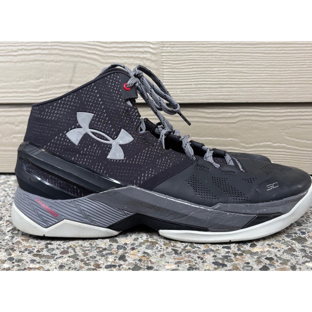 Under Armour Curry 2 The Professional‎ Sneakers Black 1259007 003 Men's Size 13